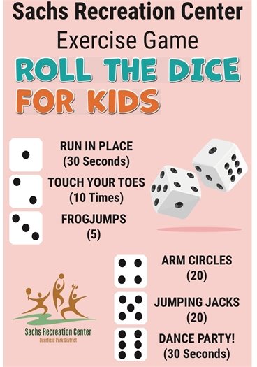 Roll the Dice for Kids poster