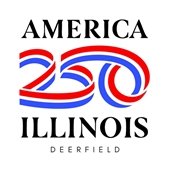 America 250, Deerfield, Illinois logo