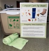 Photo of a compost toolkit