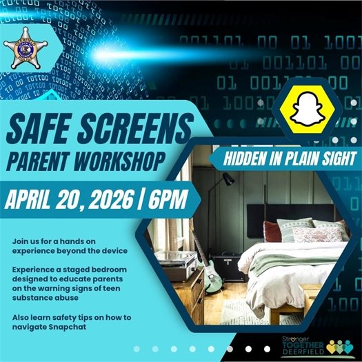 Safe Screens Workshop Poster