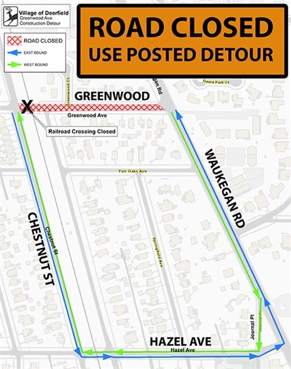 Detour Map