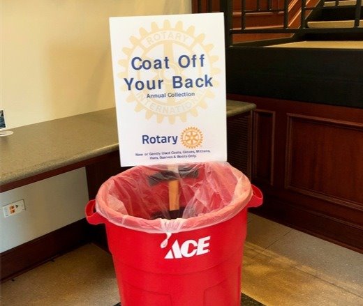 Deerfield Rotary Club “Coat Off Your Back” 