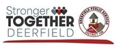 Stronger Together Deerfield next to the District 109 logo