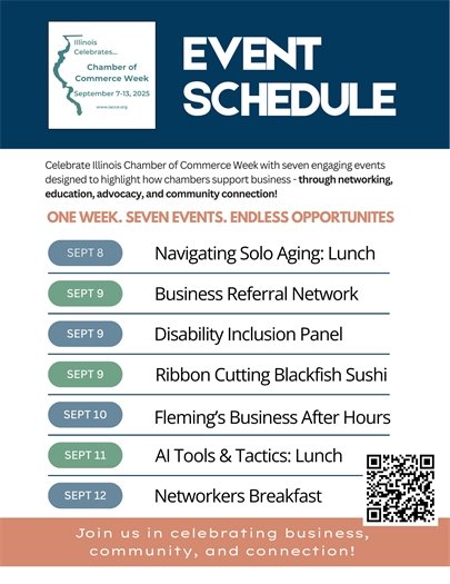 Illinois Chamber Week Event Schedule