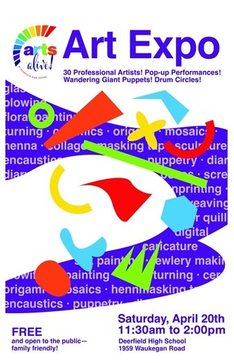 Arts Alive Poster