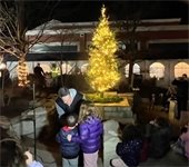 Photo of the Downtown Lighting Ceremony