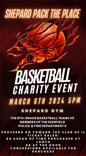 Shepard Pack the Place Charity Event